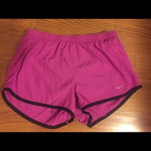 Pink Nike Running Shorts